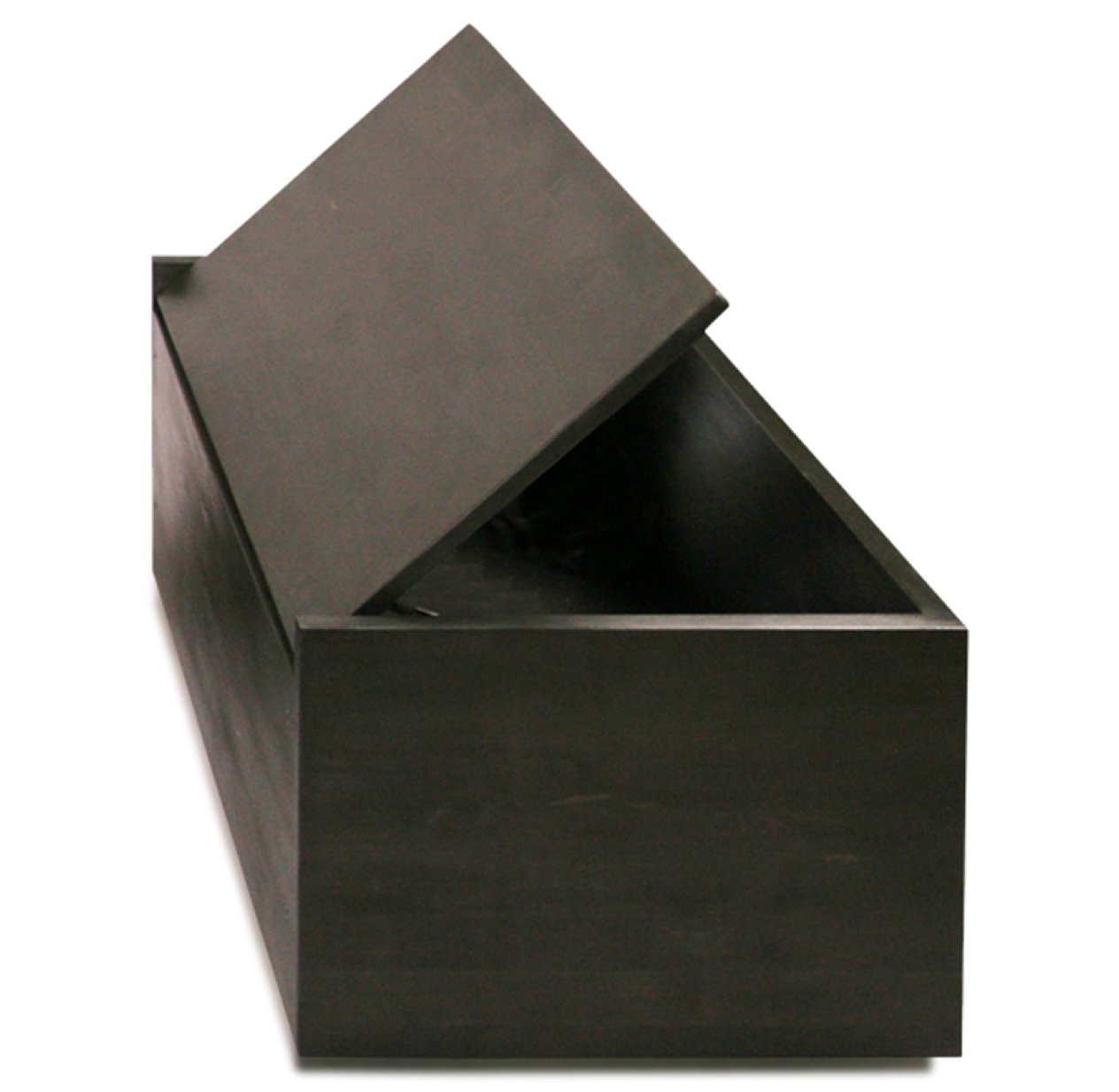 Coffre à jouets Eternity - Bouleau teinté noir